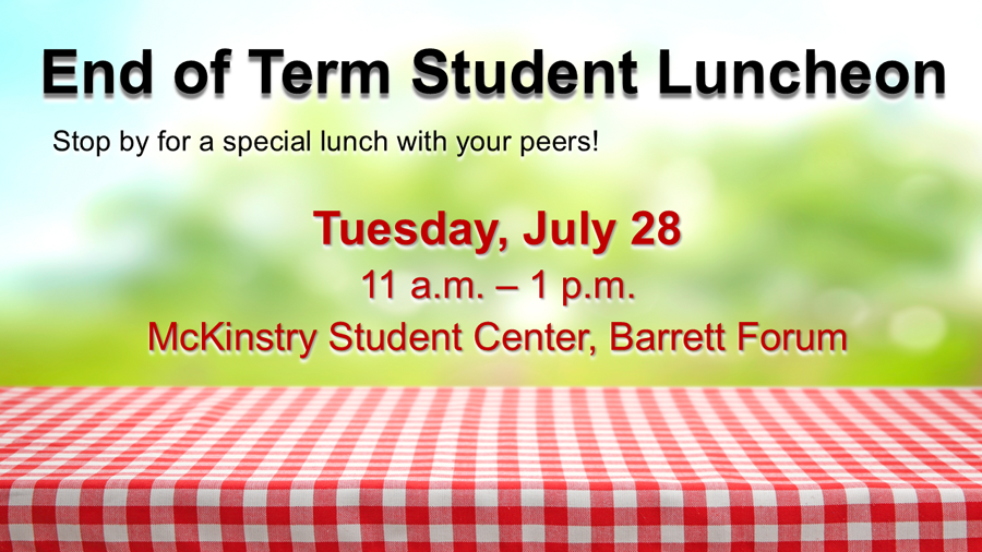 Image of Student Luncheon