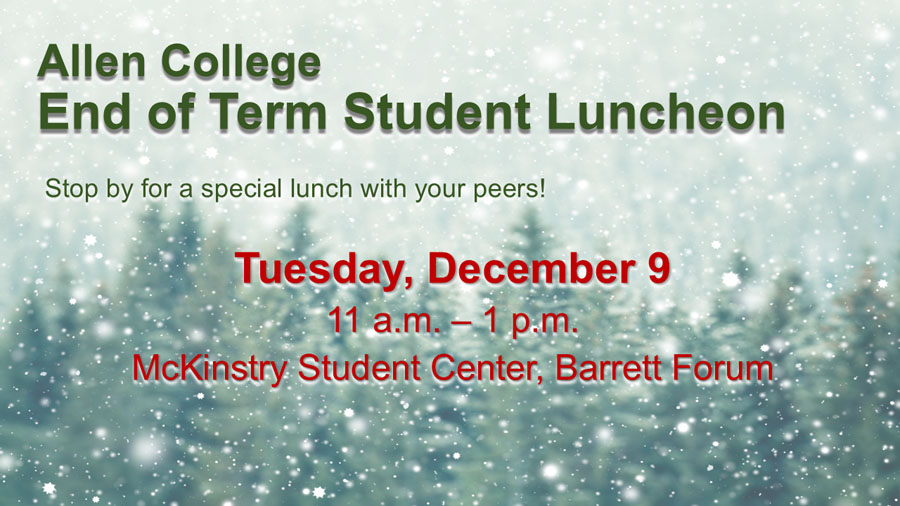 Picture of End of Term Luncheon