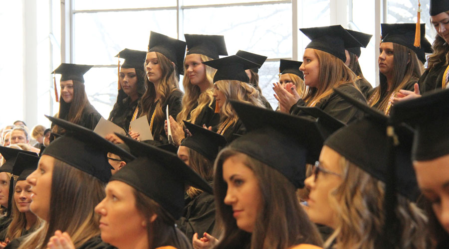 Photo of Allen College Graduation Ceremony