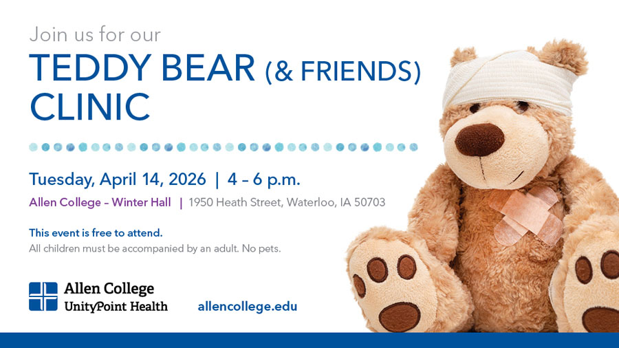 Image of Teddy Bear Clinic Event | Allen College